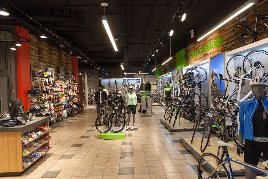 Toga Bike Shop showroom