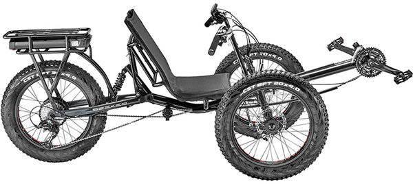 Sun Seeker E-Fat-Tad Electric Assist Tadpole