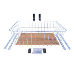 Wald 1392WW (Zinc) Woody Front Basket