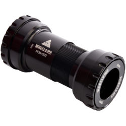 Wheels Manufacturing PF30 Outboard ABEC-3 BB for M30 28/30mm Praxis - Compatible Cranks - Black
